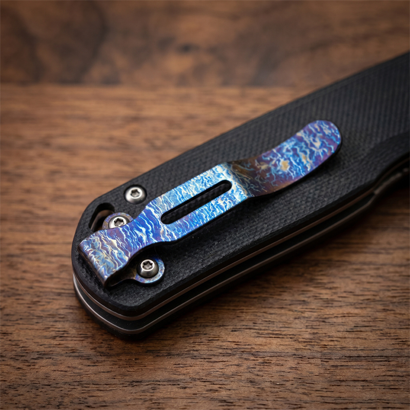 Edc Carry Clip - Titanium alloy folding knife pocket clip
