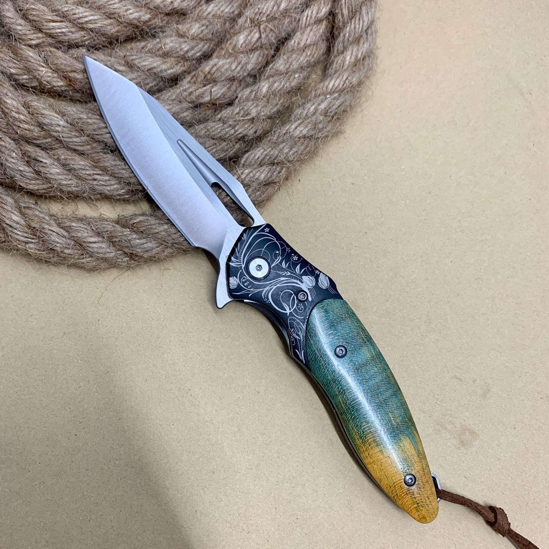 RHON 3.4inch EDC Knife High Ca - Edc Day Carry recensie en prijs