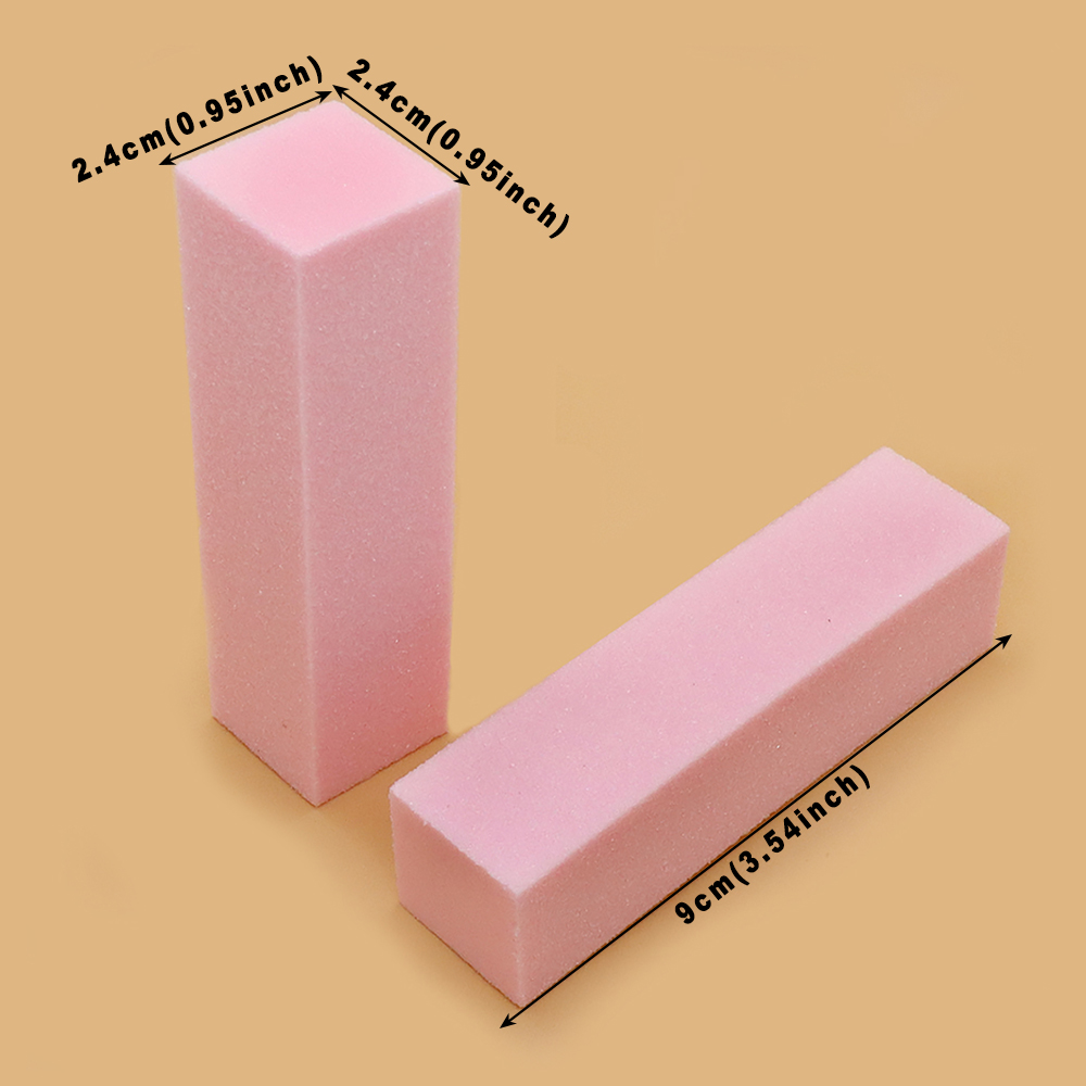 3/5/10pcs Sponge Nail Buffer S - Nail File Titanium recensie en prijs