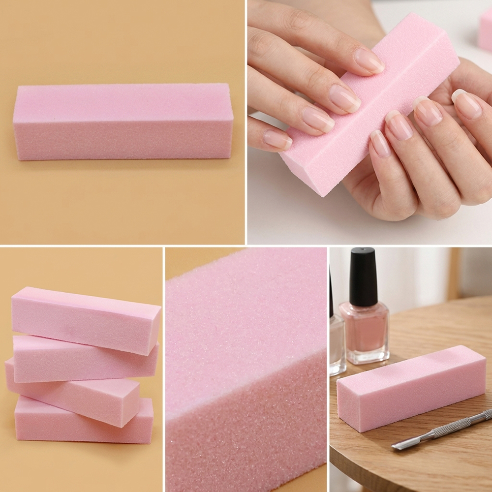 3/5/10pcs Sponge Nail Buffer S - Nail File Titanium recensie en prijs