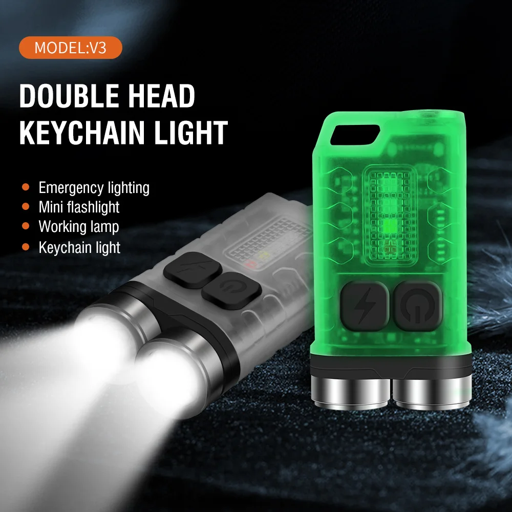 BORUiT V3 LED Keychain Portabl - Keychain Flashlight recensie en prijs