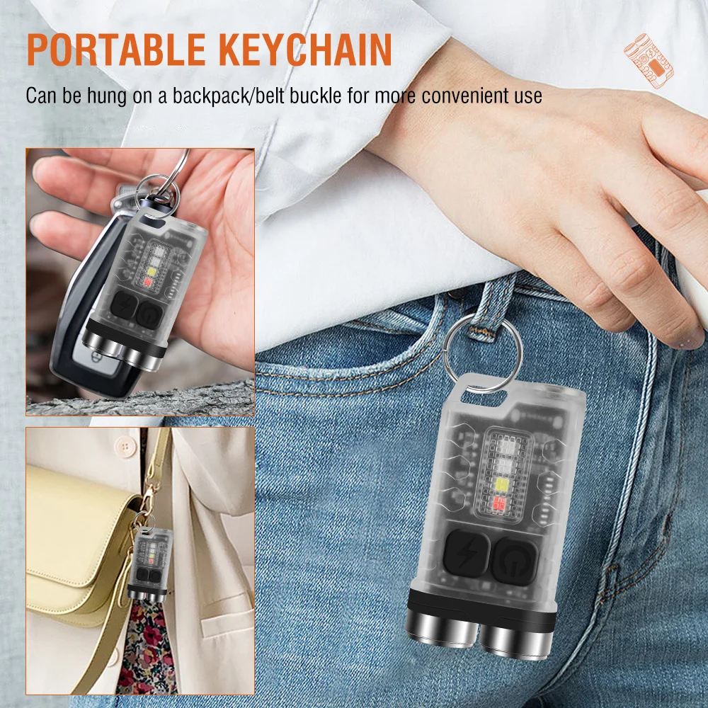 BORUiT V3 LED Keychain Portabl - Keychain Flashlight recensie en prijs