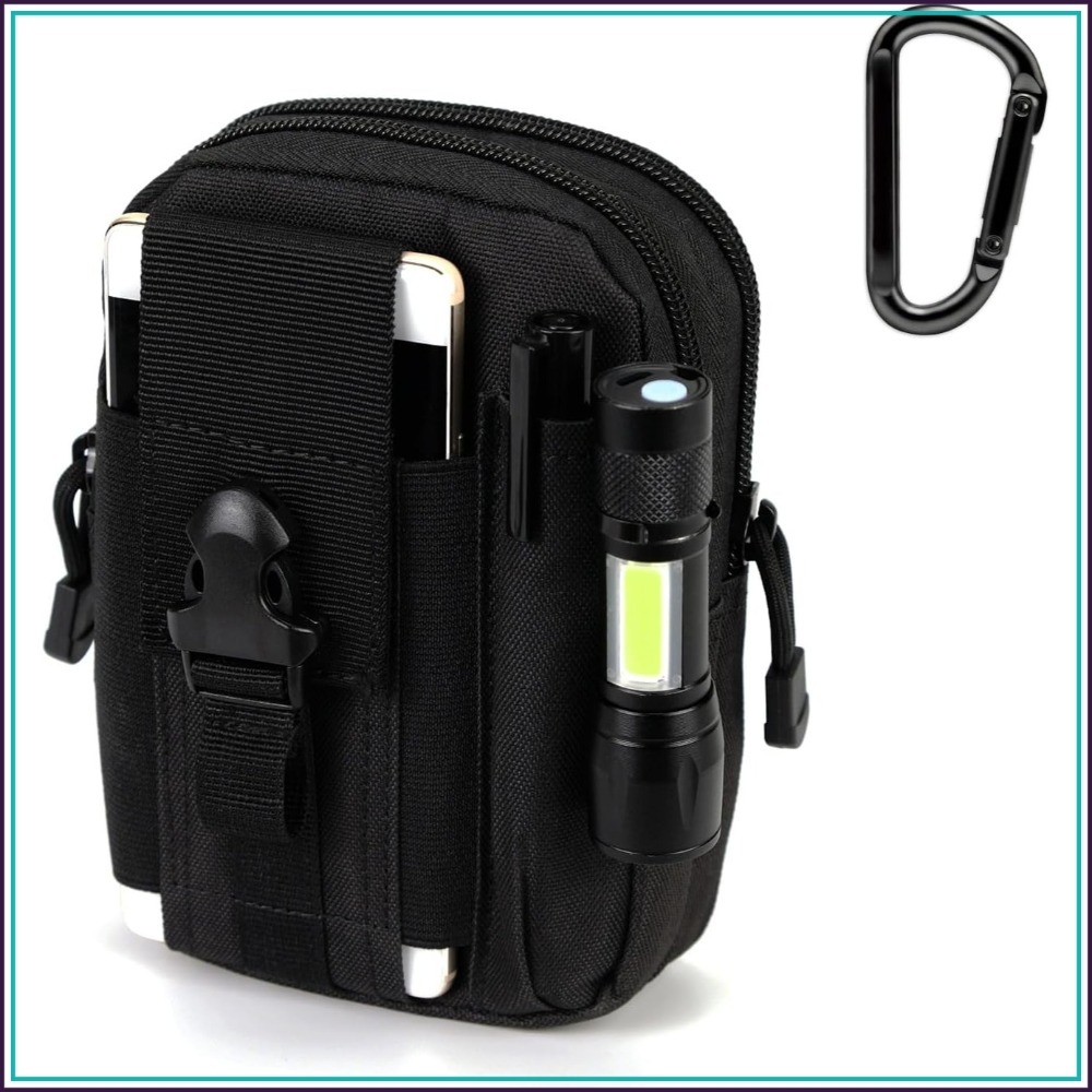 Tactical Waist Pouch MOLLE EDC - Edc Carry Clip recensie en prijs