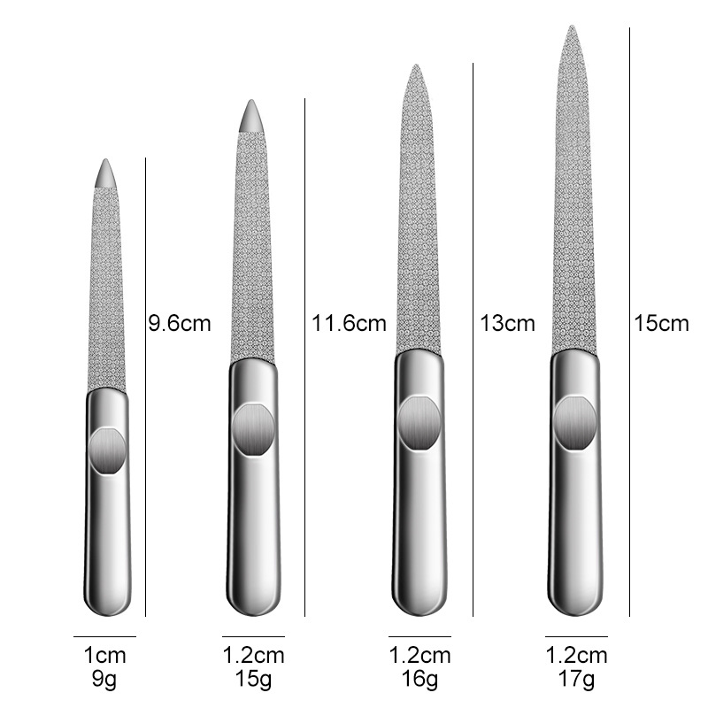 1PCS Professional Stainless St - Nail File Titanium recensie en prijs