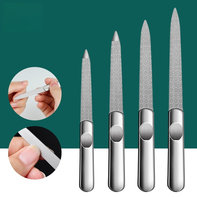 1PCS Professional Stainless St - Nail File Titanium recensie en prijs