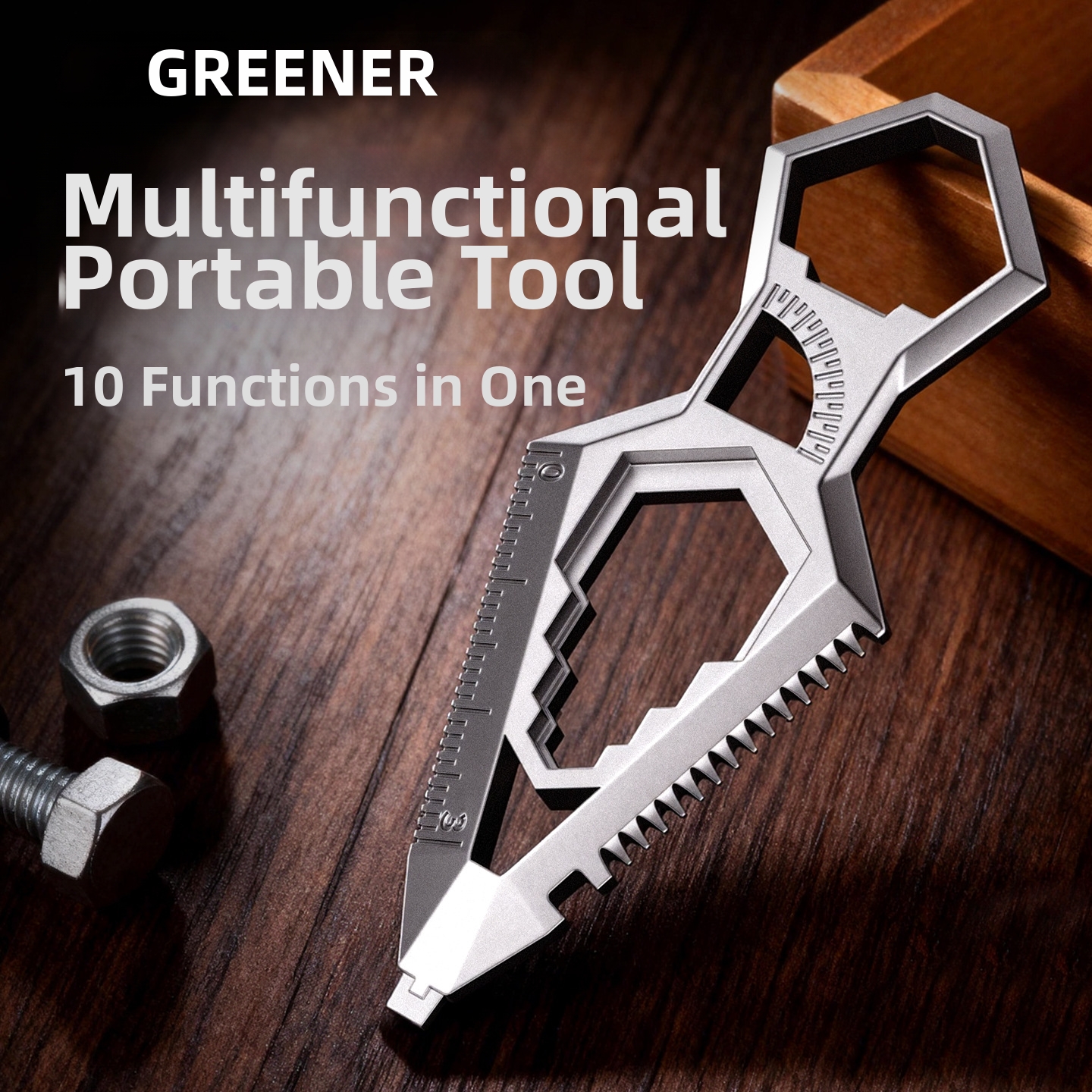 GREENER EDC Keychain Multi Too - Appendix Carry Edc recensie en prijs