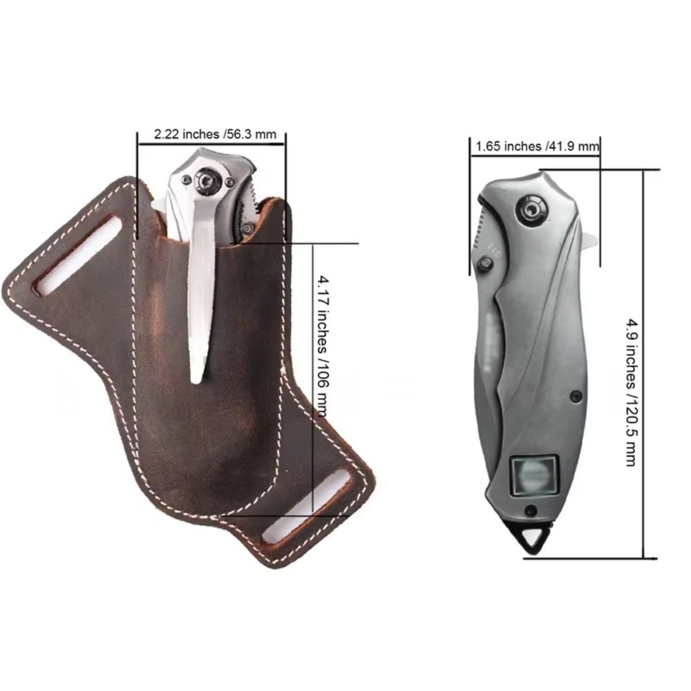 Premium Rugged Leather Knife S - Edc Carry Clip recensie en prijs