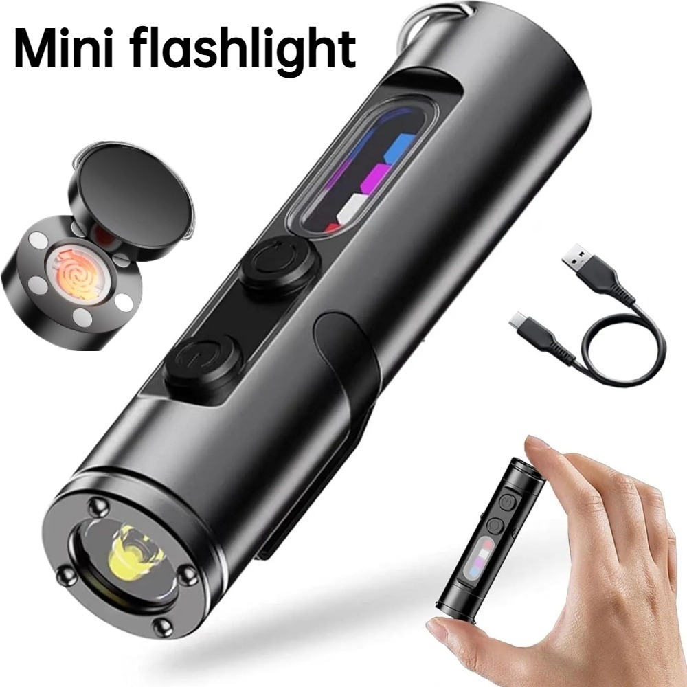 Mini Outdoor Flashlight Type C - Keychain Flashlight recensie en prijs