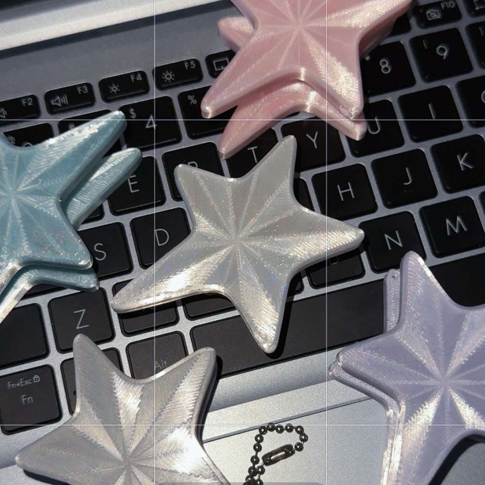 Y2K Style 3D Star Cable Holder - Cable Winder Keychain recensie en prijs
