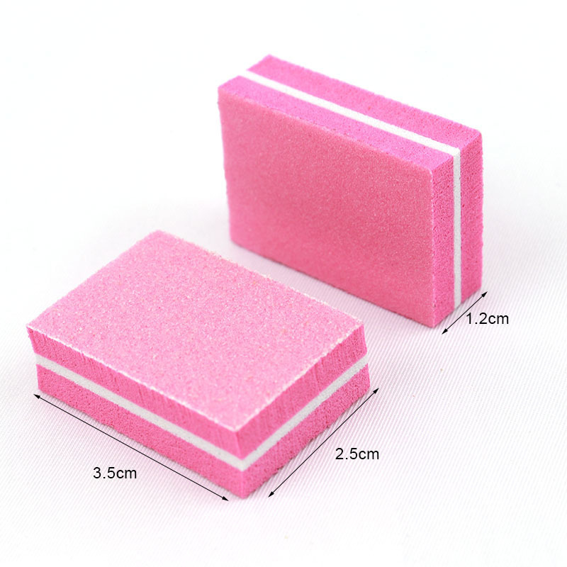 10/50pcs Mini Nails Art Buffer - Nail File Titanium recensie en prijs