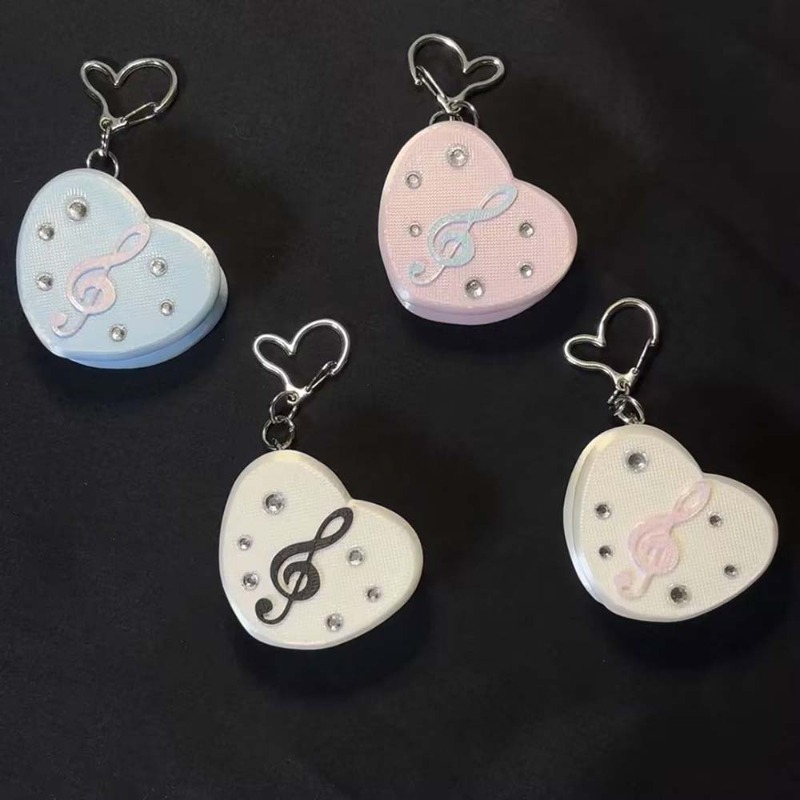 Gothic Musical Note Heart Cabl - Cable Winder Keychain recensie en prijs