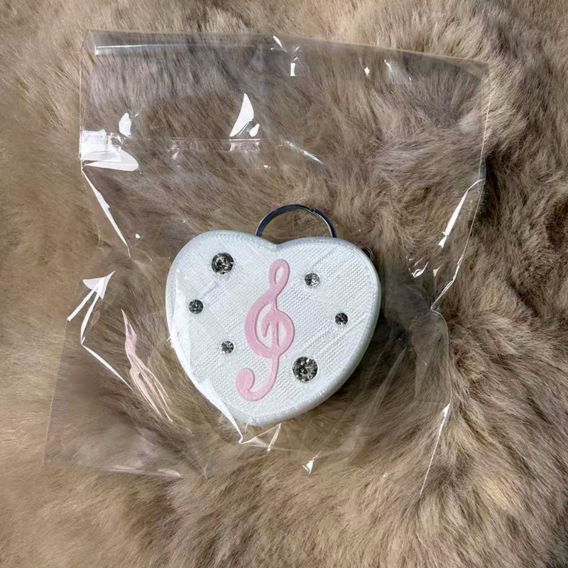 Gothic Musical Note Heart Cabl - Cable Winder Keychain recensie en prijs