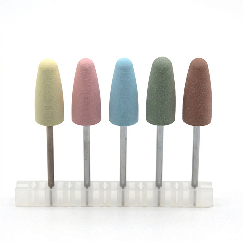 5Pcs/Set Silicone Nail Drill B - Nail File Titanium recensie en prijs