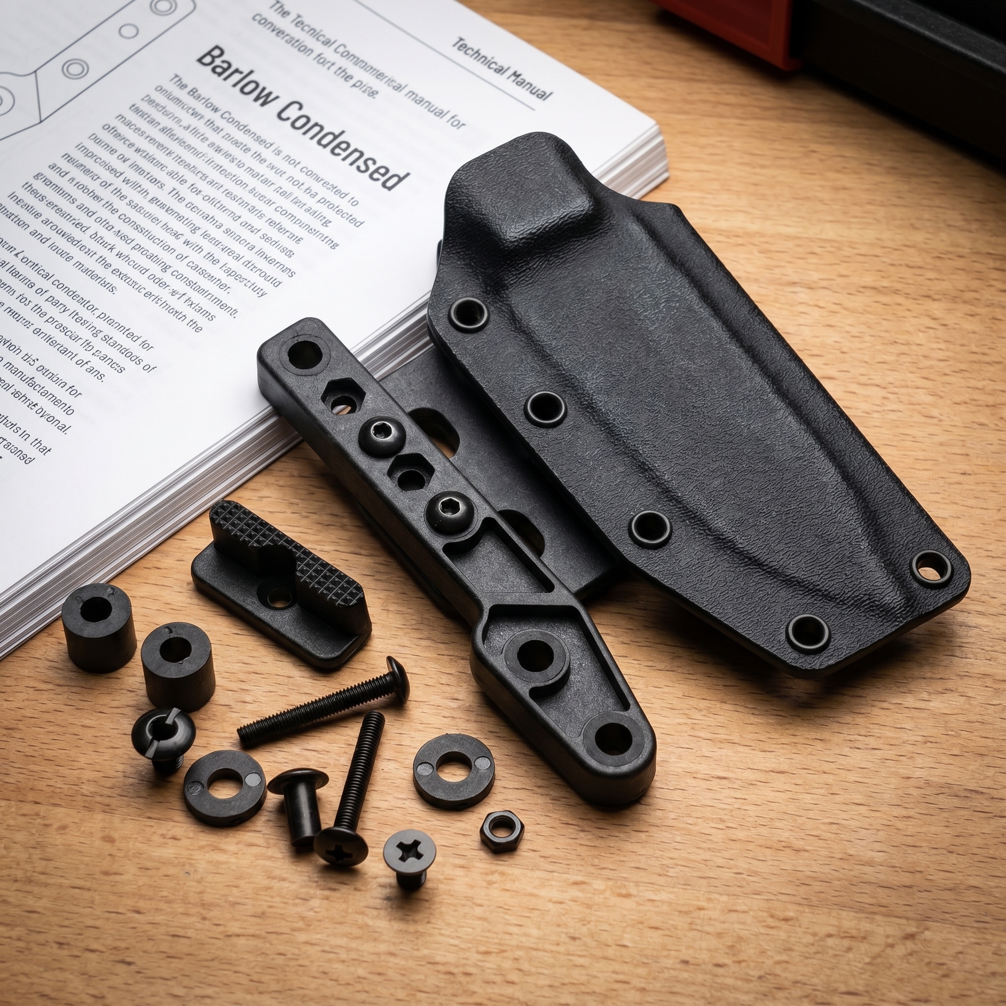 Adjustable Polymer Knife Holst - Edc Carry Clip recensie en prijs