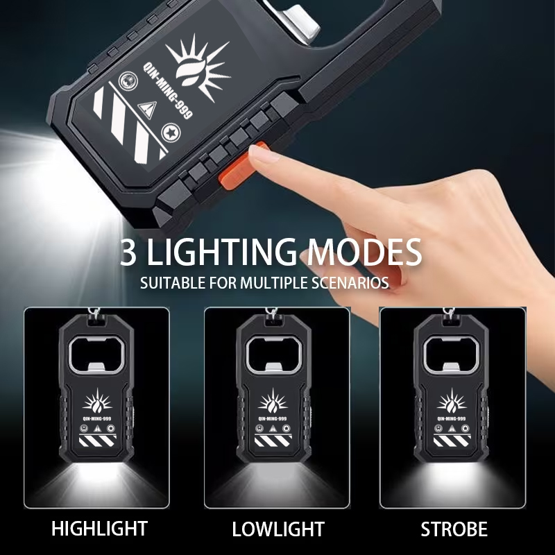 2Pcs Portable LED COB Keychain - Keychain Flashlight recensie en prijs
