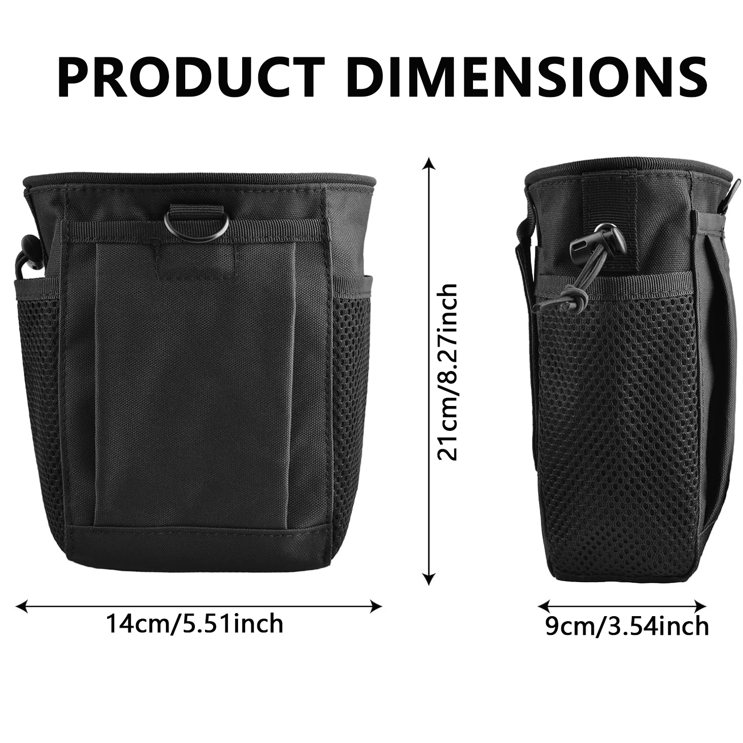 CZHIYAO Durable Molle Dump Pou - Edc Carry Pocket Pouch recensie en prijs