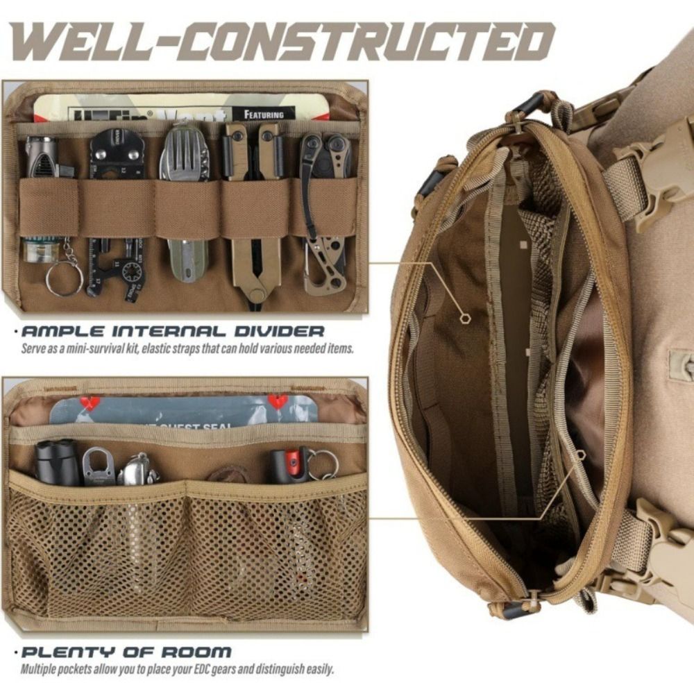 Fashion 1000D Nylon Men Chest  - Edc Carry Kit recensie en prijs