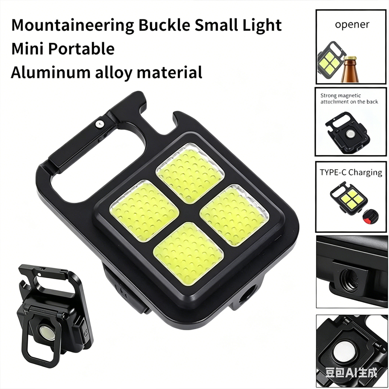 4 Lamp Beads Outdoor Strong Li - Keychain Flashlight recensie en prijs