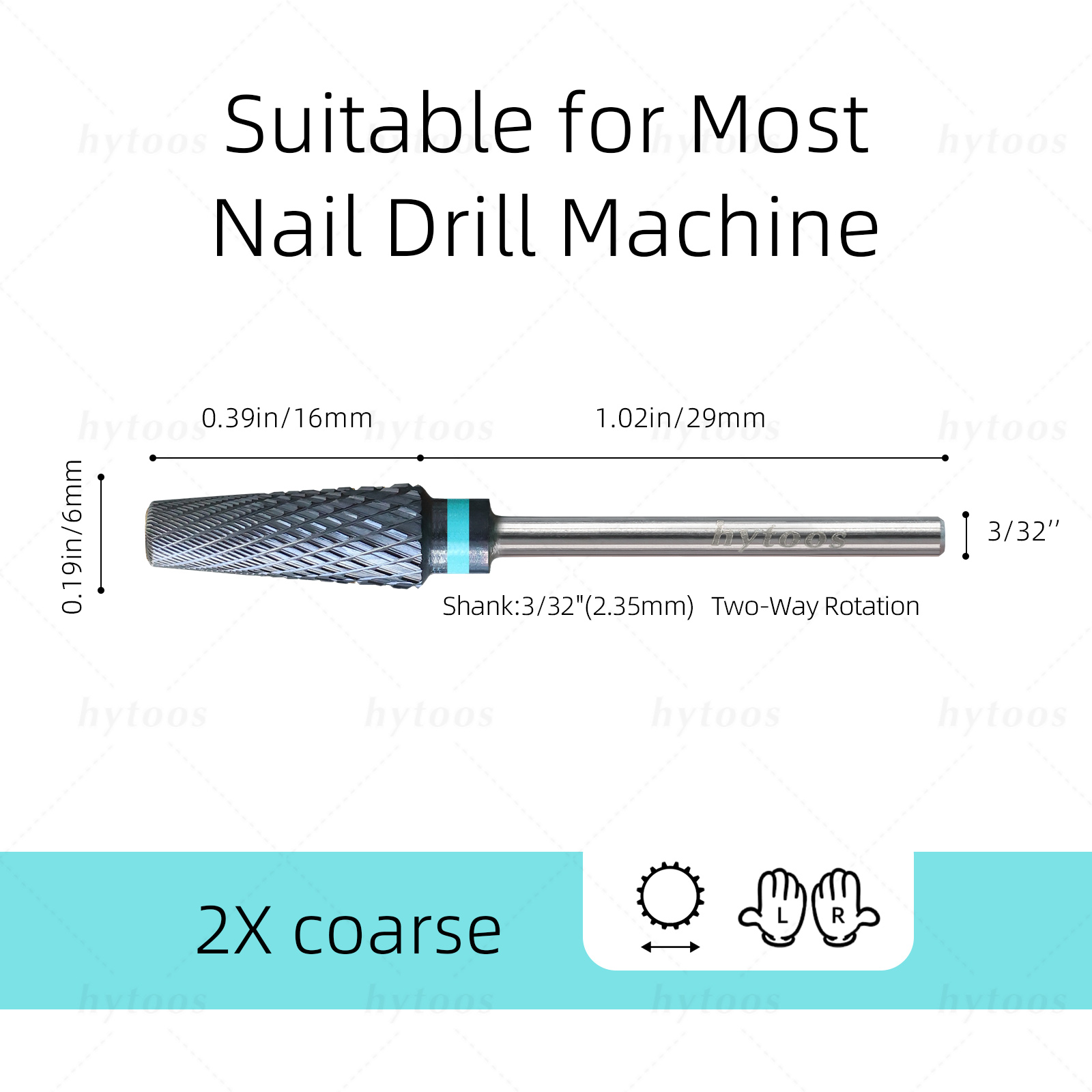 HYTOOS Safety 5 in 1 Pro Nail  - Nail File Titanium recensie en prijs