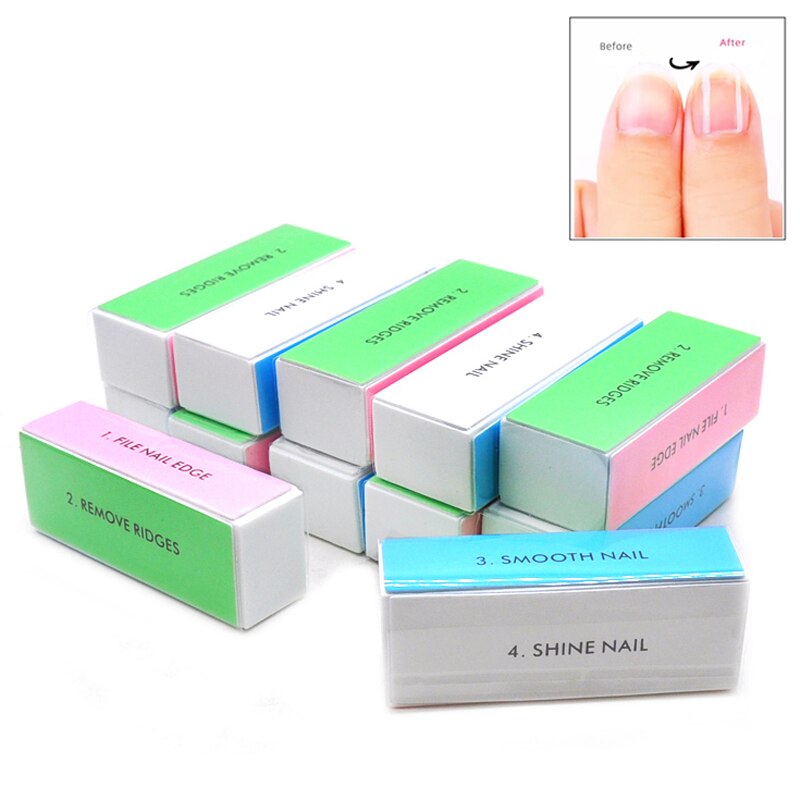 5pcs  Colorful Buffing Block 4 - Nail File Titanium recensie en prijs