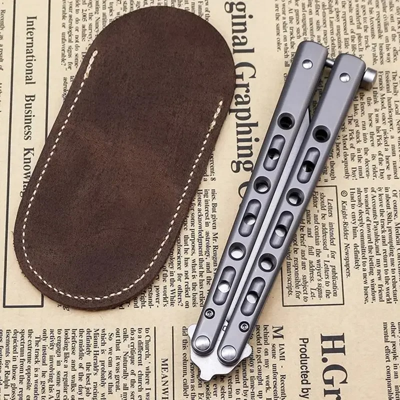 Leather small knife cover carr - Edc Carry Clip recensie en prijs