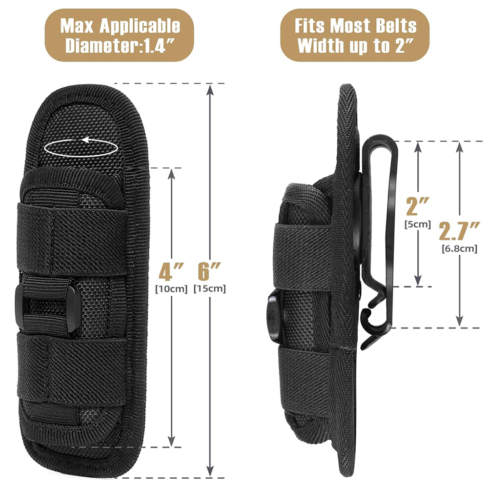 Tactical Flashlight Pouch Hols - Appendix Carry Edc recensie en prijs