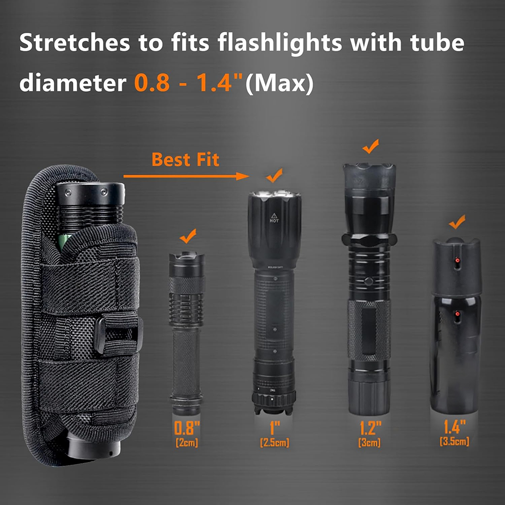 Tactical Flashlight Pouch Hols - Appendix Carry Edc recensie en prijs