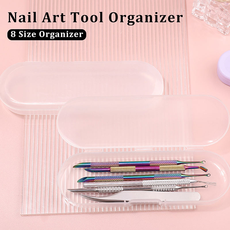 1/8 Pcs Portable Rectangle Nai - Nail File Titanium recensie en prijs
