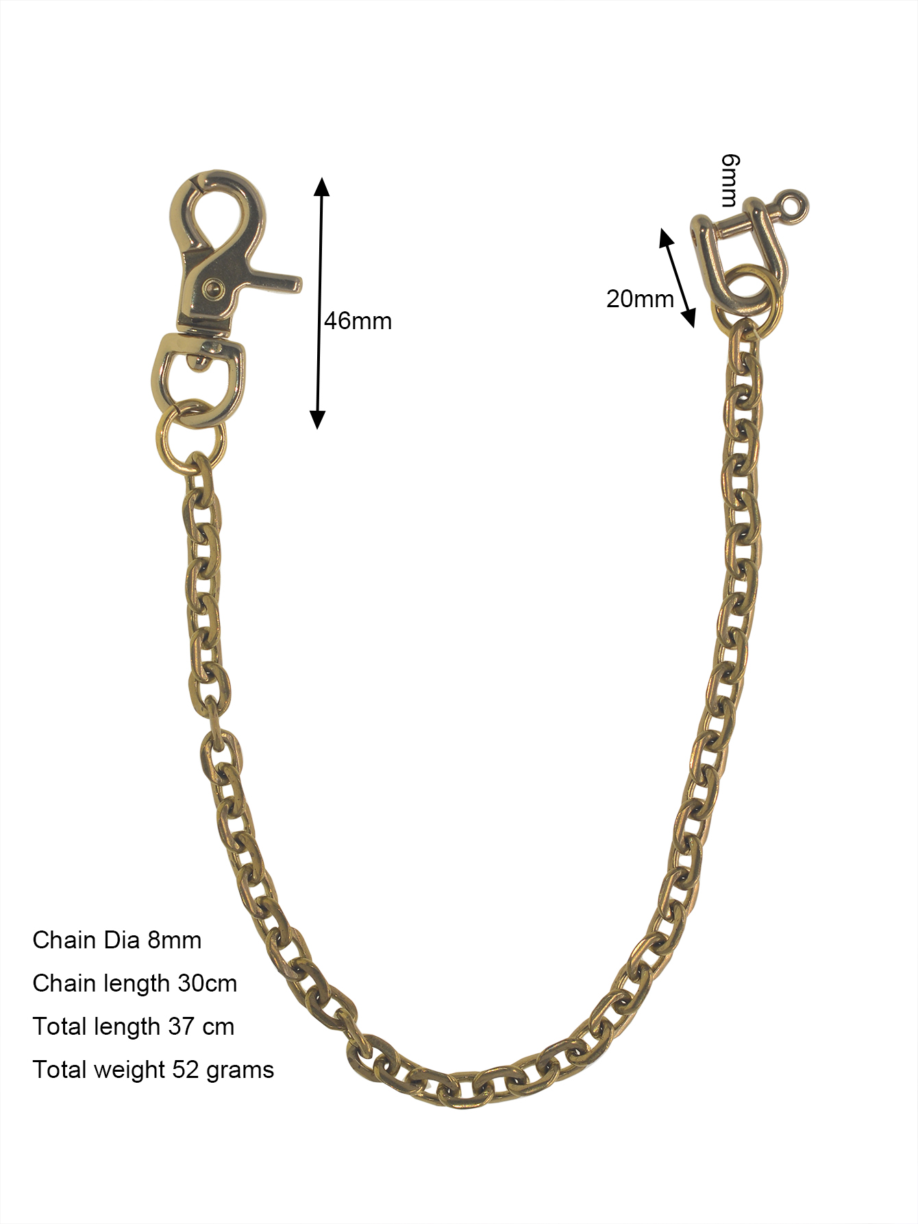 37cm short  brass Trousers Jea - Edc Carry Clip recensie en prijs