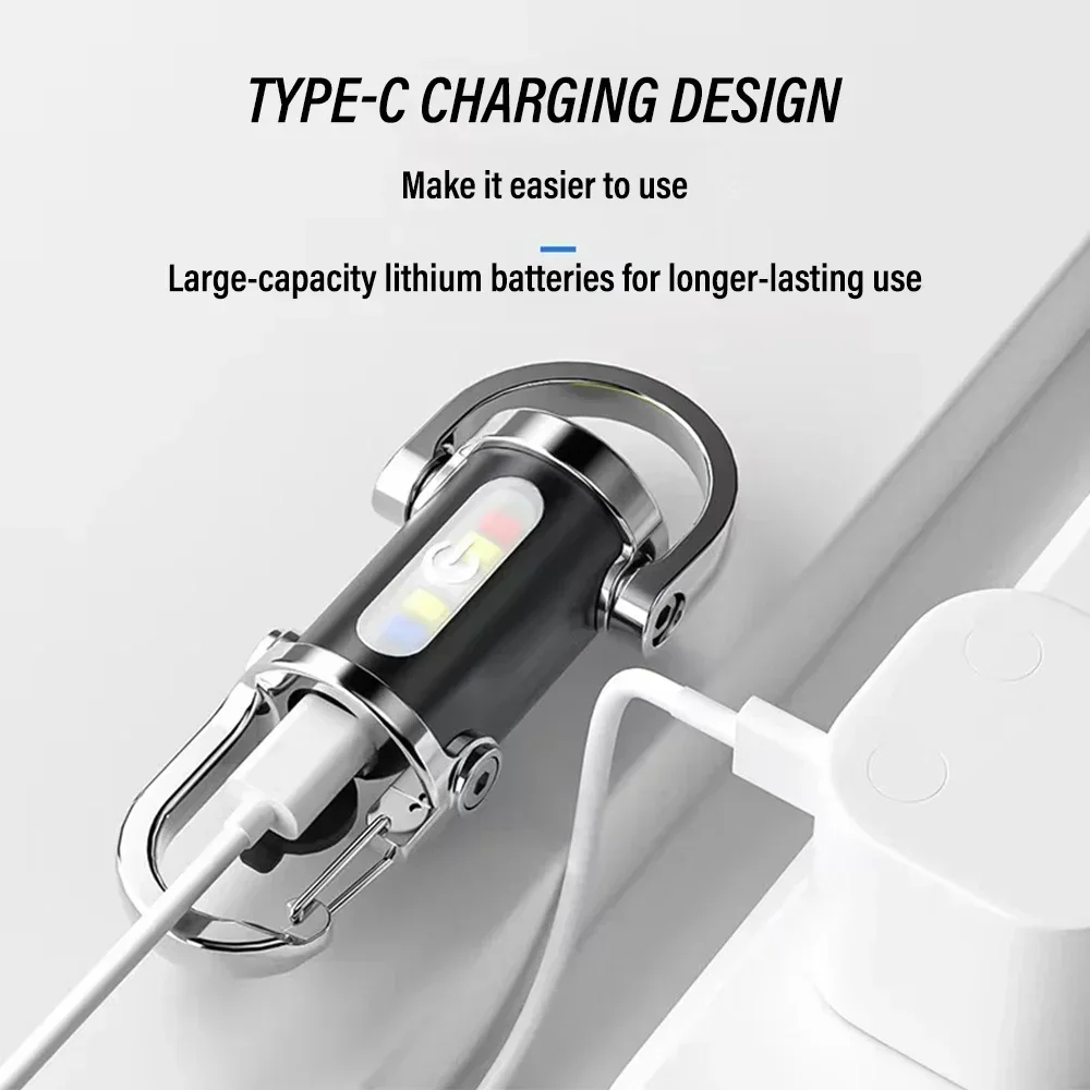 Mini LED COB Keychain Flashlig - Keychain Flashlight recensie en prijs