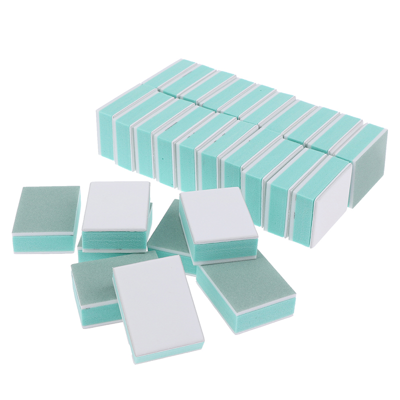 50 Pcs/lot Mini Nail Buffer Bl - Nail File Titanium recensie en prijs