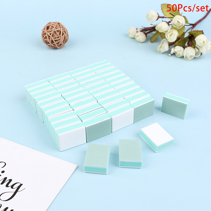 50 Pcs/lot Mini Nail Buffer Bl - Nail File Titanium recensie en prijs