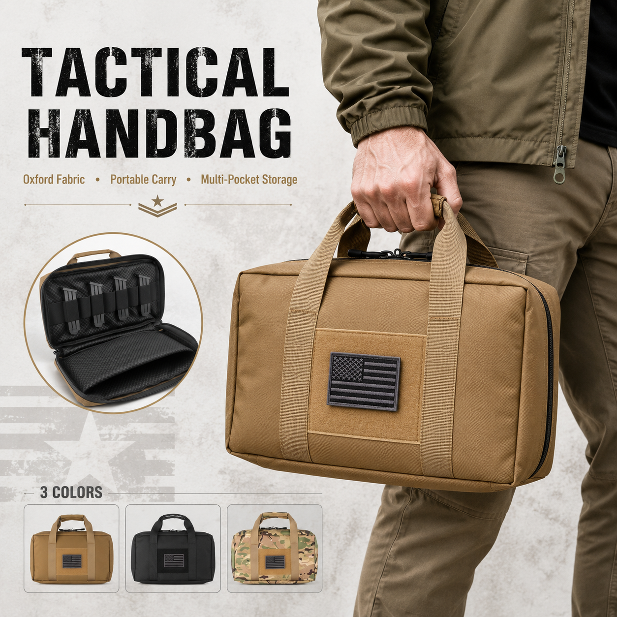 Tactical Handgun Carry Bag Oxf - Edc Carry Pocket Pouch recensie en prijs