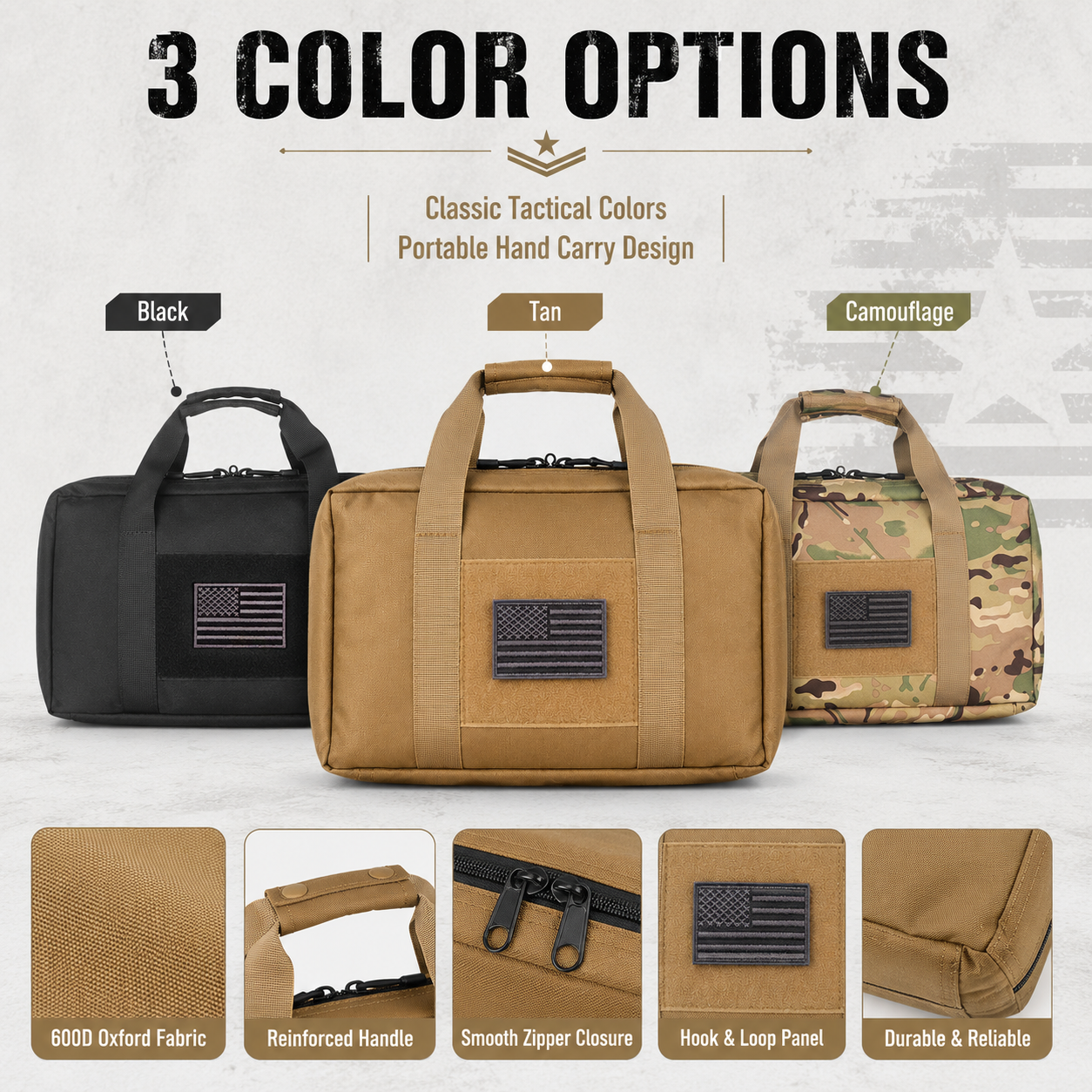 Tactical Handgun Carry Bag Oxf - Edc Carry Pocket Pouch recensie en prijs