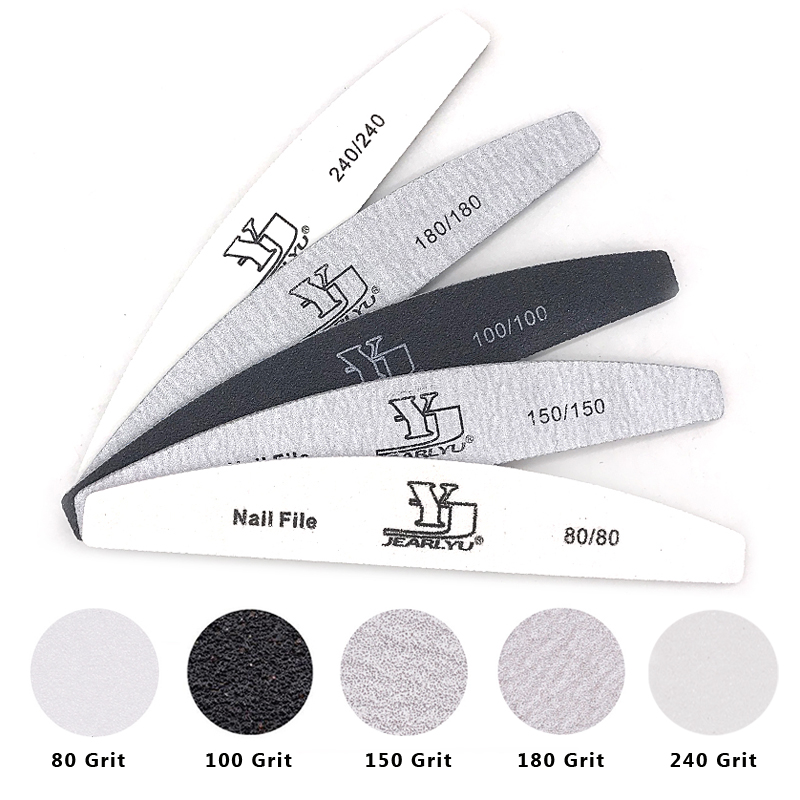 5Pcs Nail File Set Mix Color P - Nail File Titanium recensie en prijs
