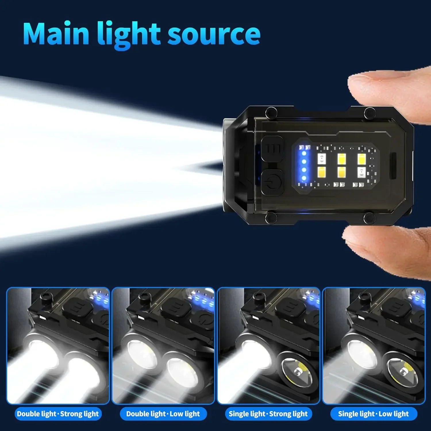 Mini COB Keychain Flashlight,C - Keychain Flashlight recensie en prijs
