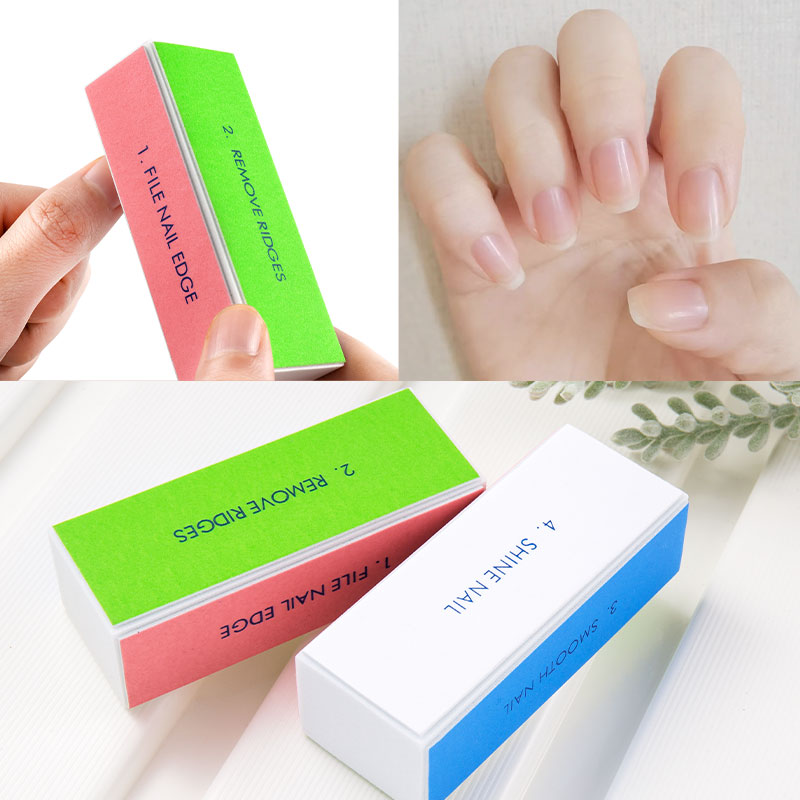5/10pcs Nail Buffer Block 4 St - Nail File Titanium recensie en prijs