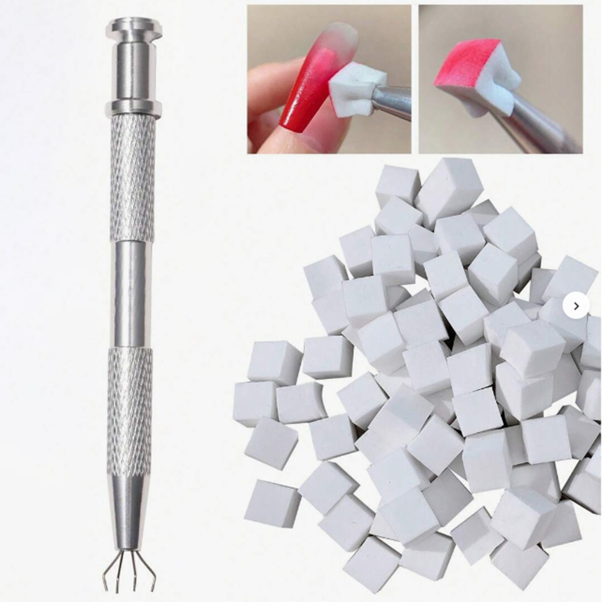 1set 100pcs Nail care gradual  - Nail File Titanium recensie en prijs