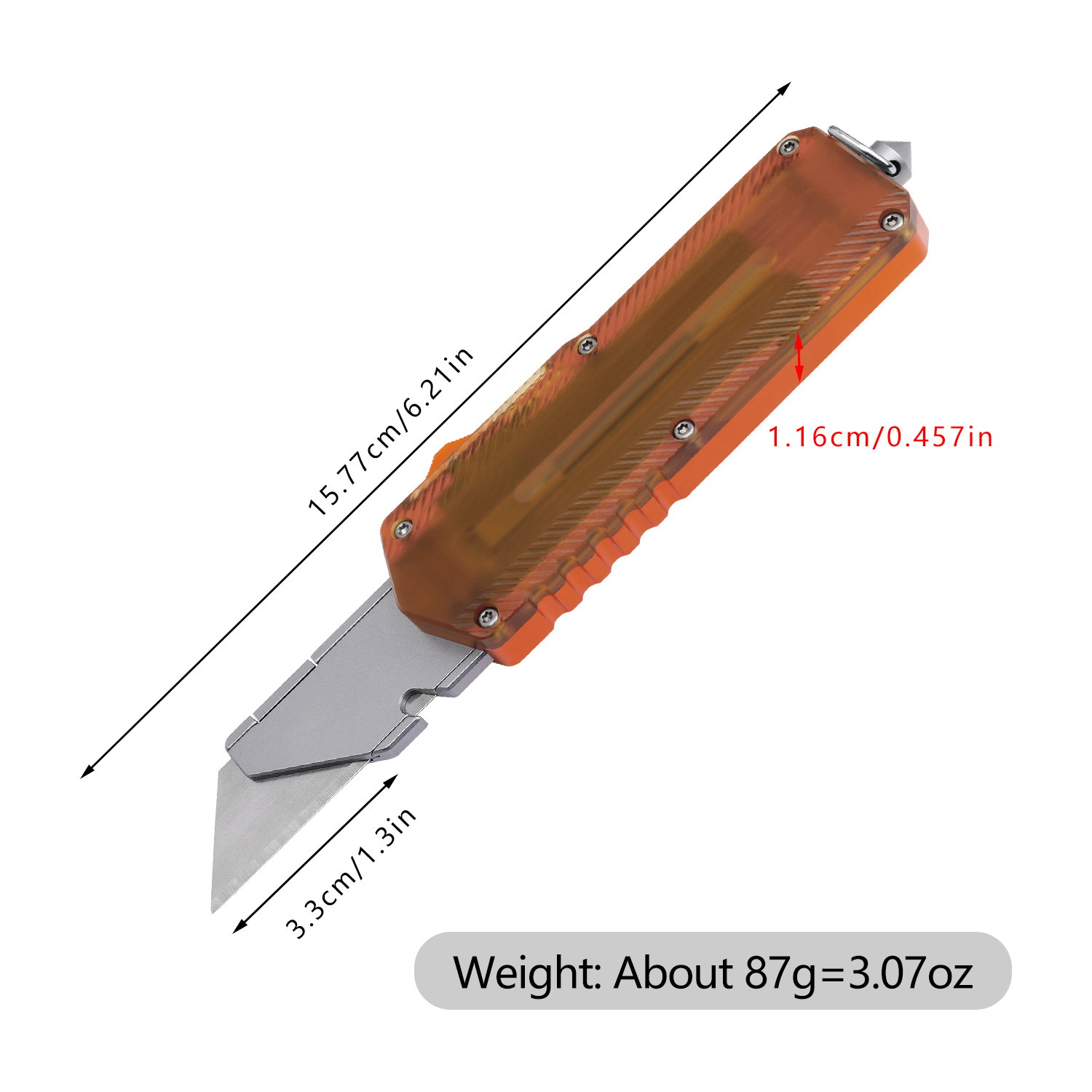 Two-piece aluminum alloy combi - Edc Day Carry recensie en prijs