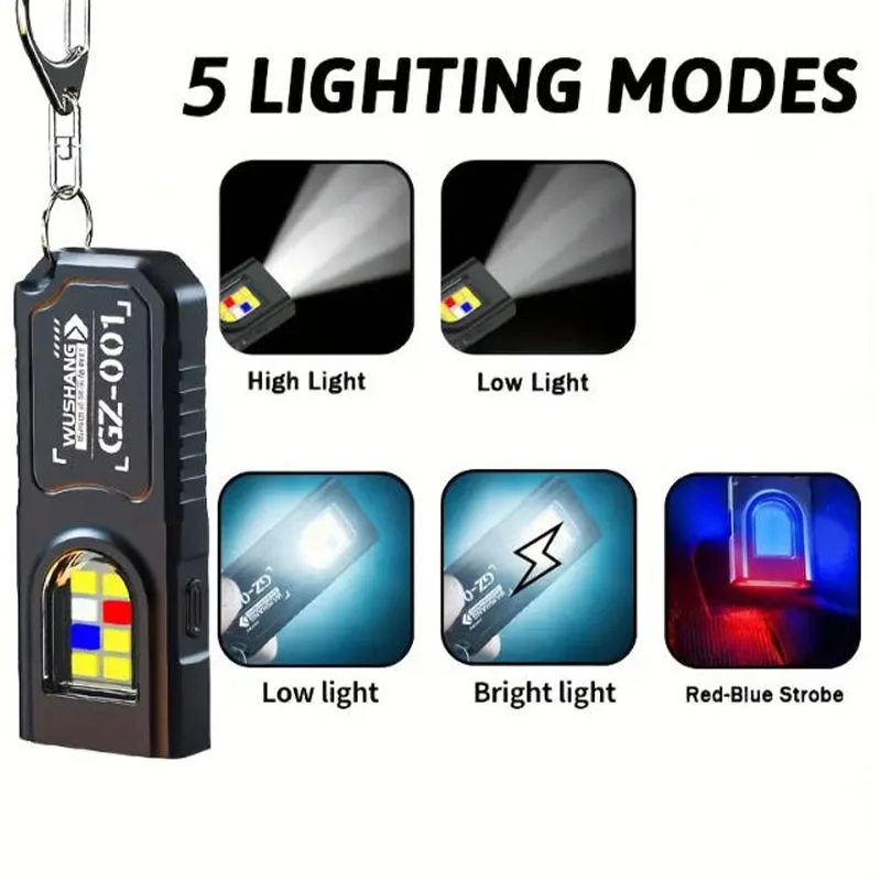 LED Keychain Flashlight Type C - Keychain Flashlight recensie en prijs