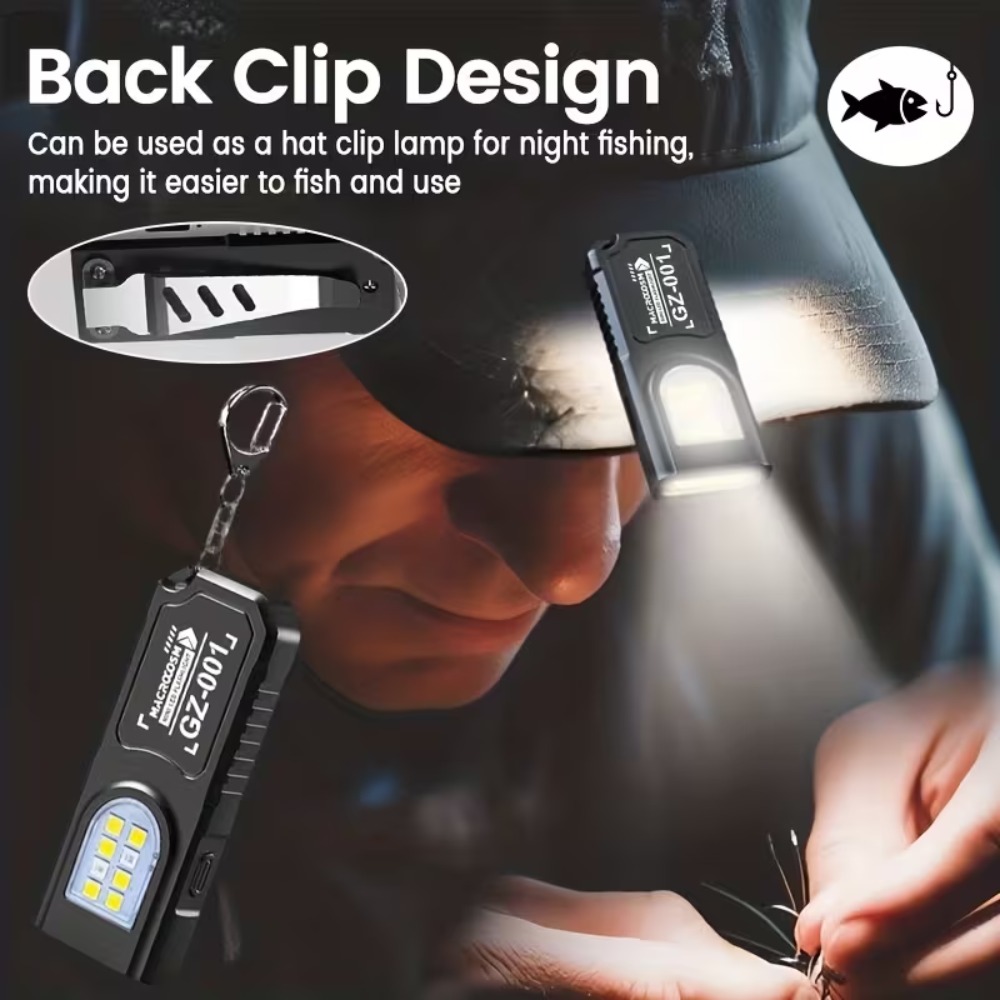 Mini COB LED Keychain Flashlig - Keychain Flashlight recensie en prijs